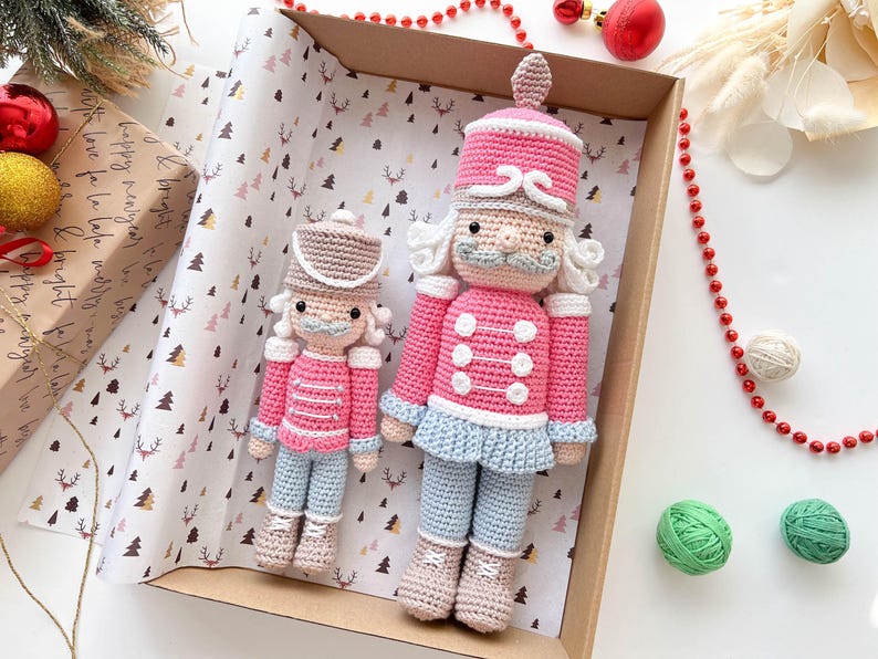 Festive Nutcracker Crochet Pattern