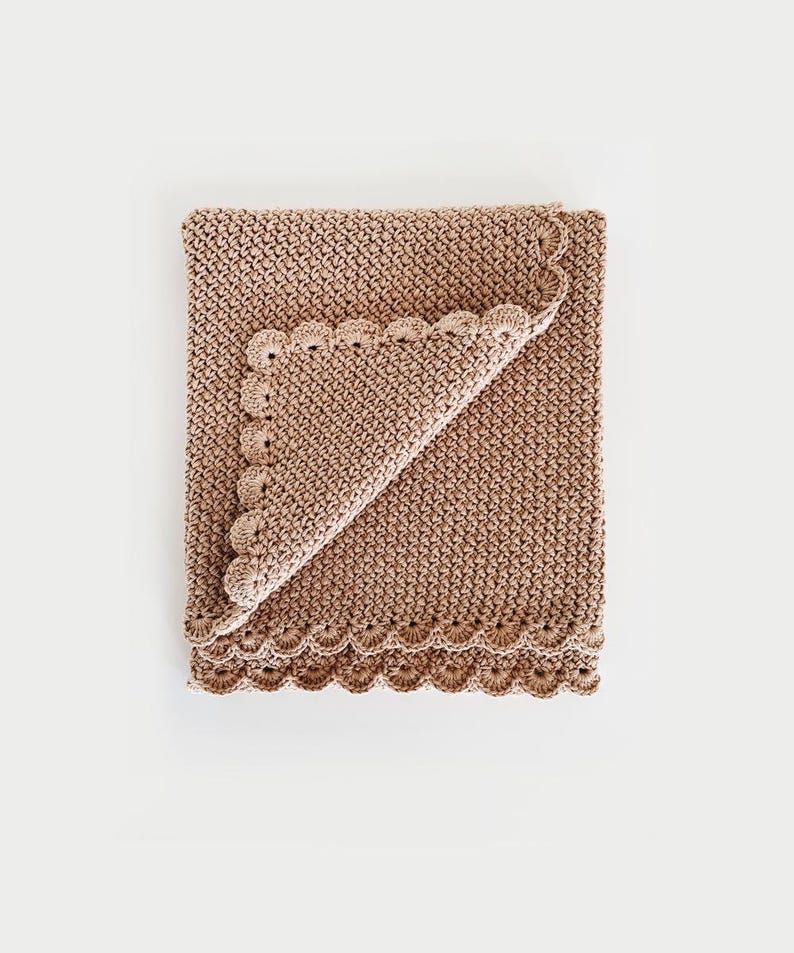 Almond Blanket Crochet Pattern