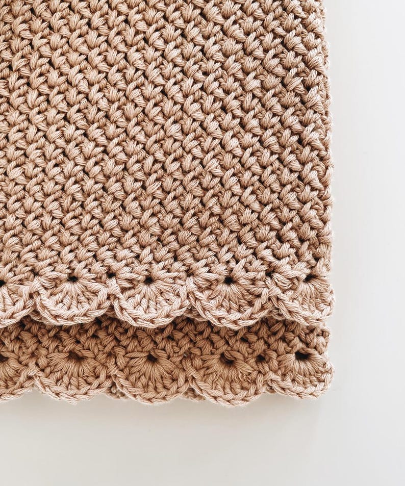 Almond Blanket Crochet Pattern