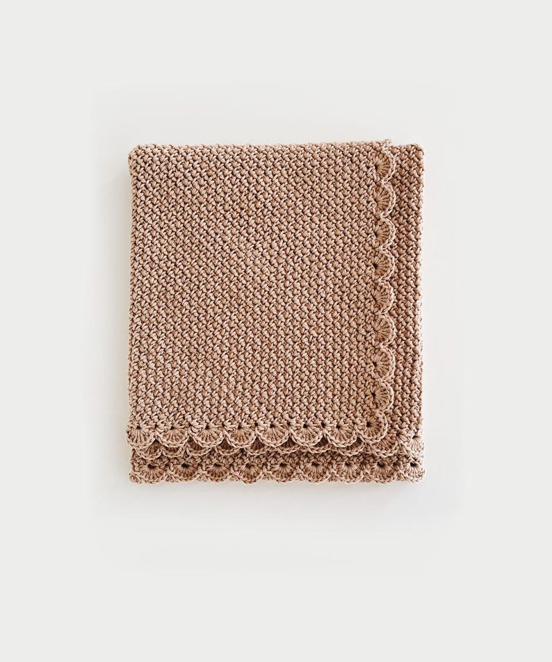 Almond Blanket Crochet Pattern