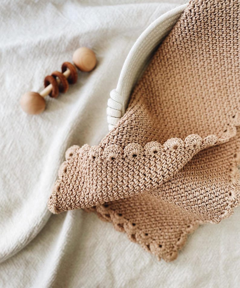Almond Blanket Crochet Pattern