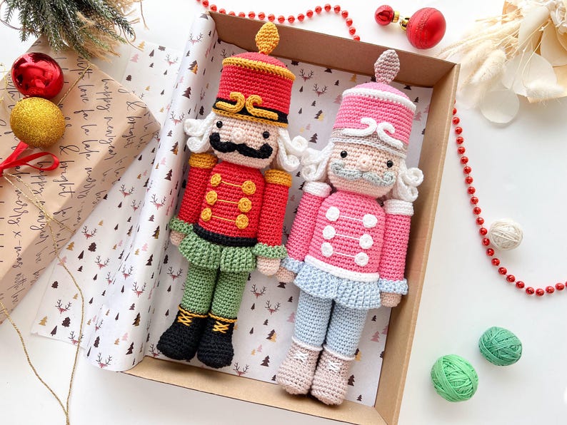 Festive Nutcracker Crochet Pattern