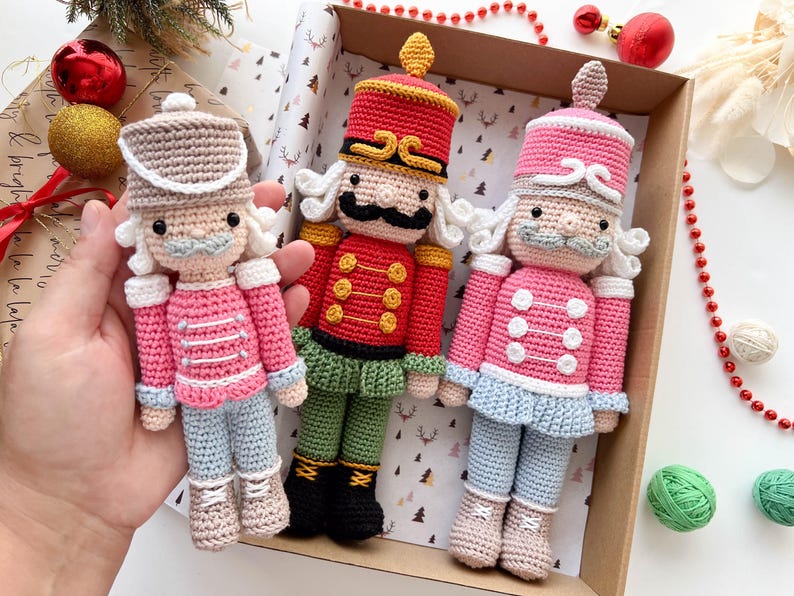 Festive Nutcracker Crochet Pattern