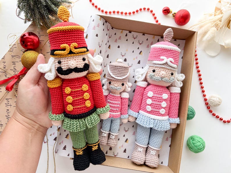 Festive Nutcracker Crochet Pattern