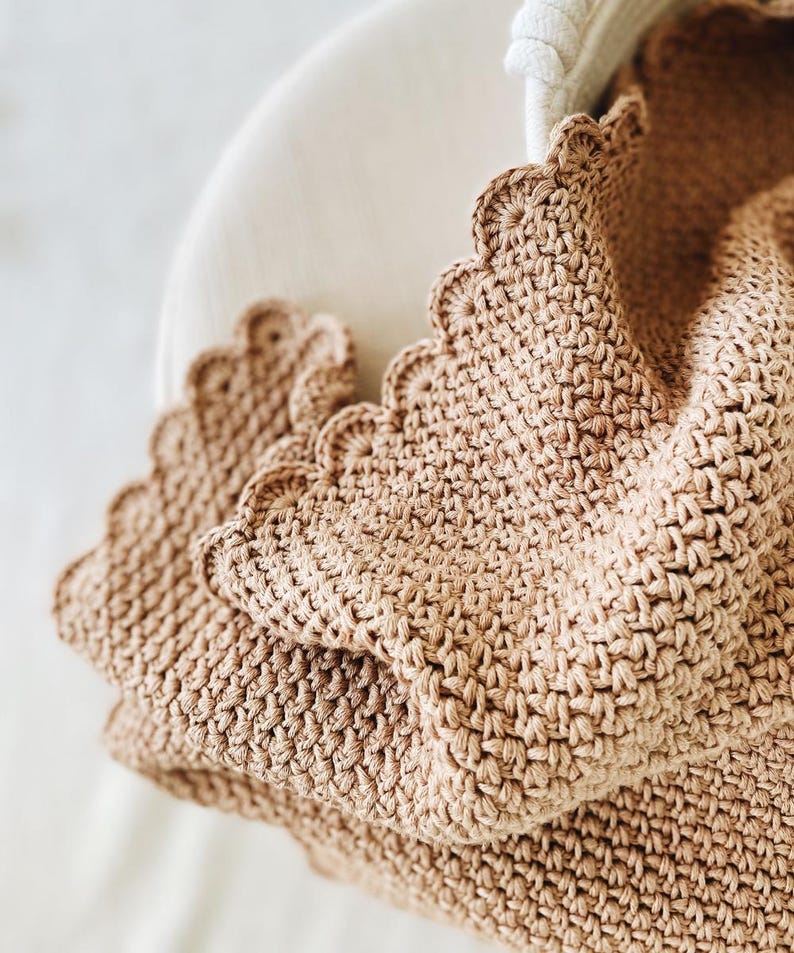 Almond Blanket Crochet Pattern