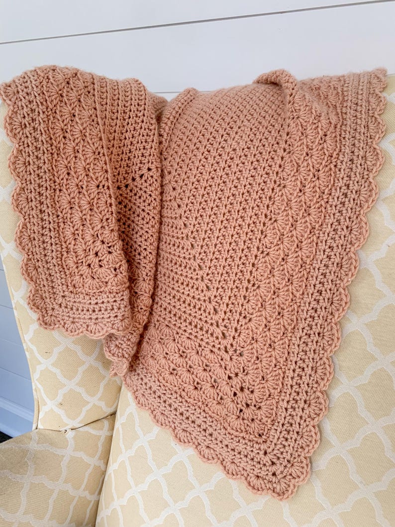 Shellora Blanket Crochet Pattern