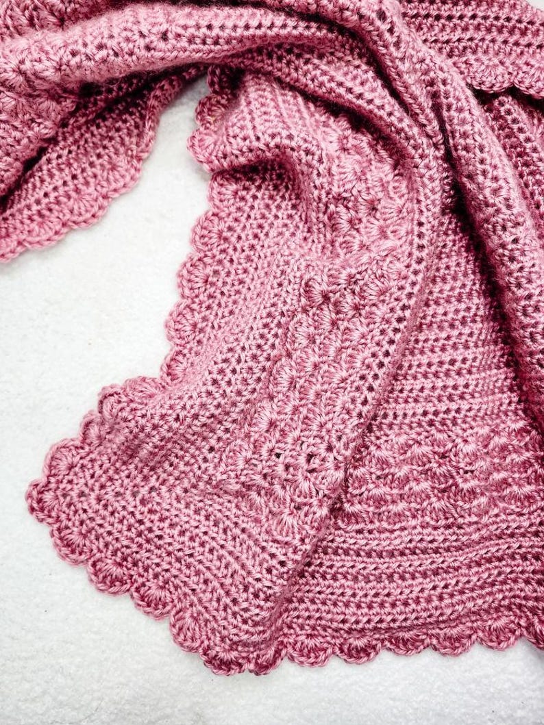 Shellora Blanket Crochet Pattern