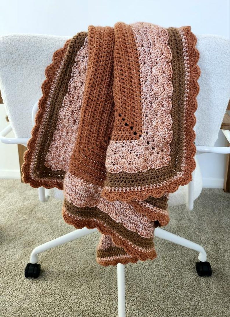 Shellora Blanket Crochet Pattern