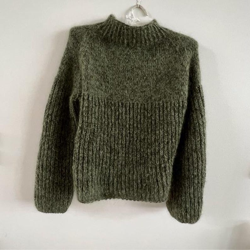 Latebloom Sweater Knitting Pattern