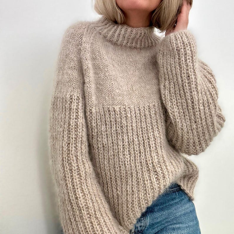Latebloom Sweater Knitting Pattern