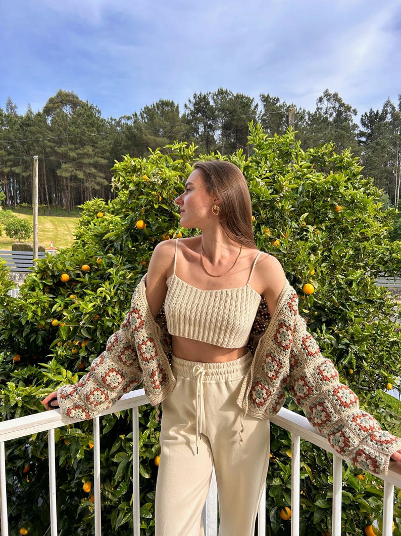 Rustleaf Cardigan Crochet Pattern