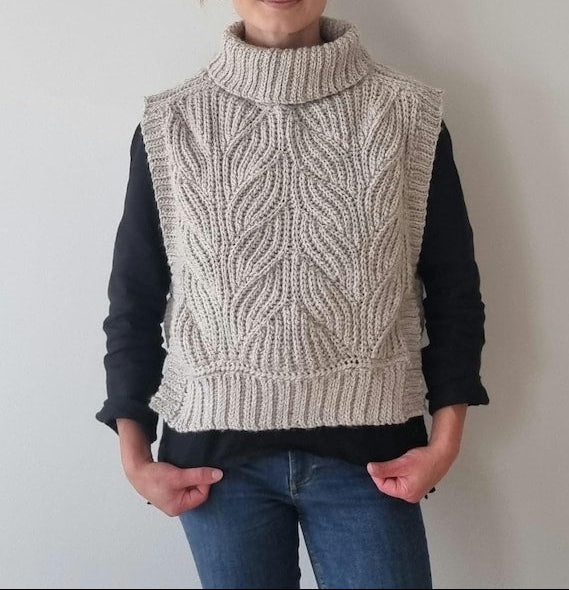 Caramel Vest Crochet Pattern