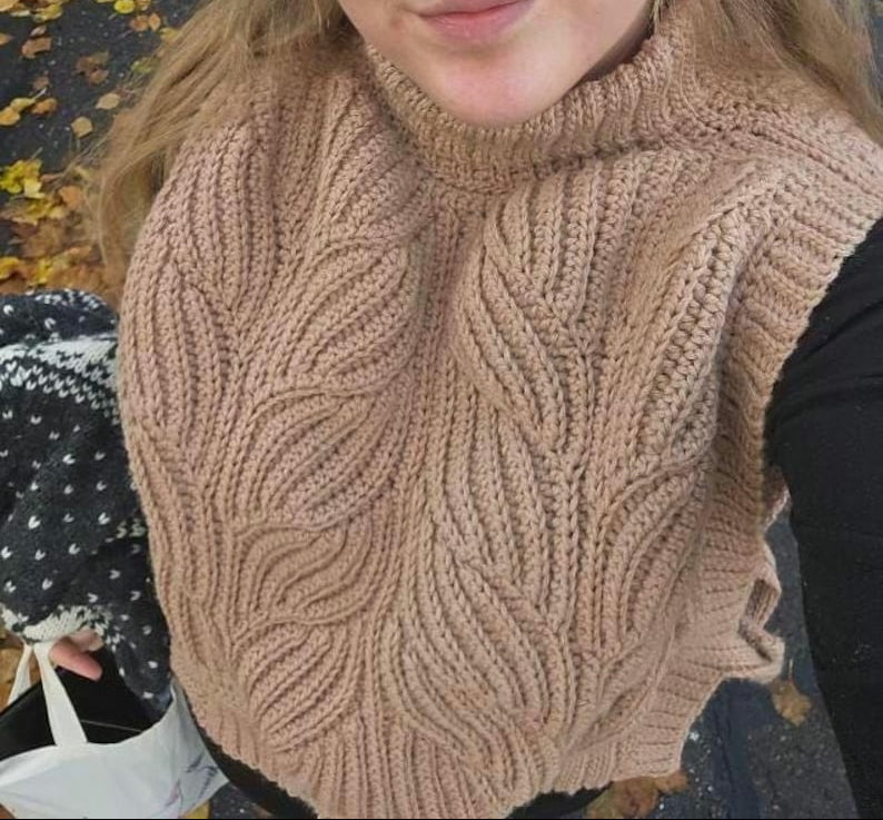 Caramel Vest Crochet Pattern