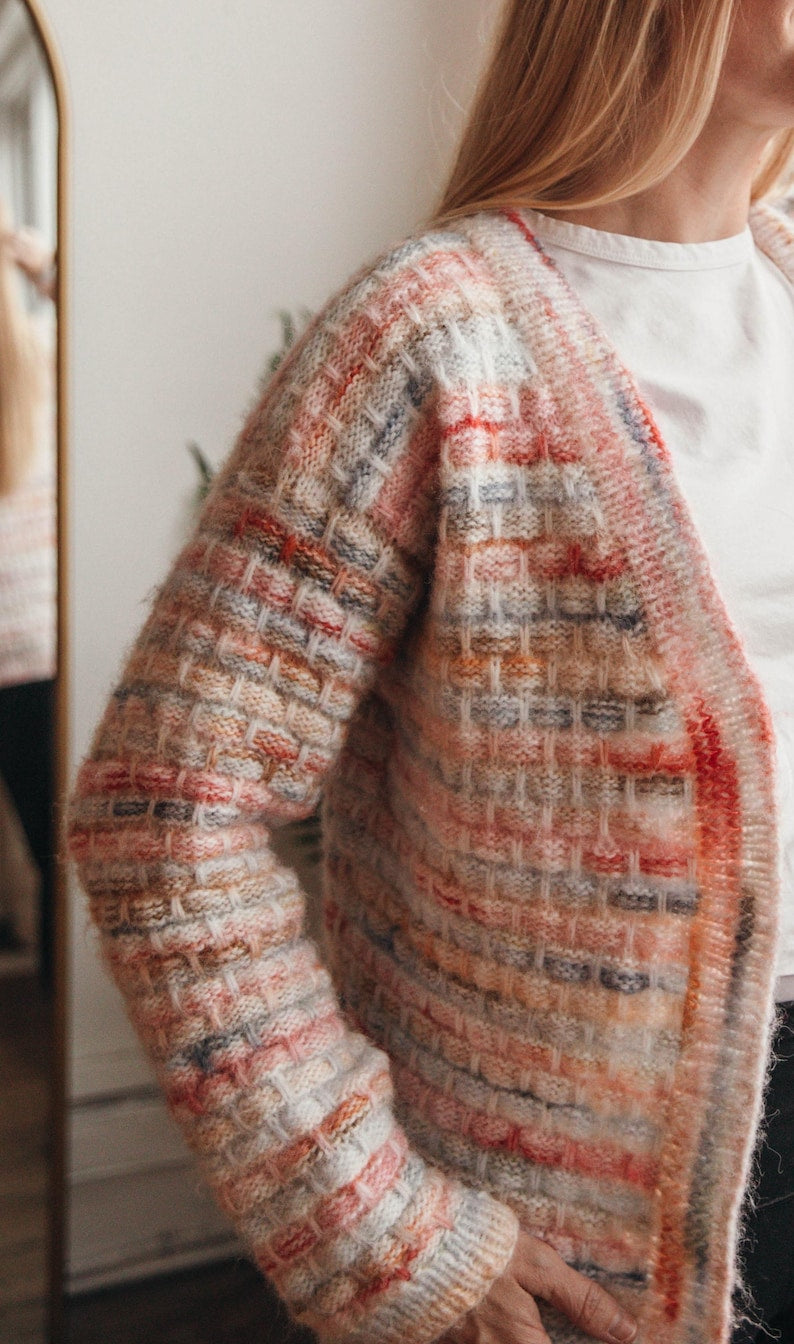 Rosecloud Cardigan Knitting Pattern