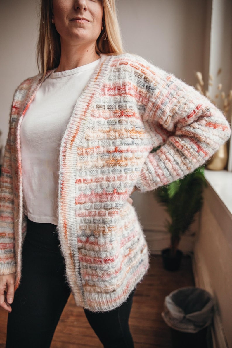 Rosecloud Cardigan Knitting Pattern