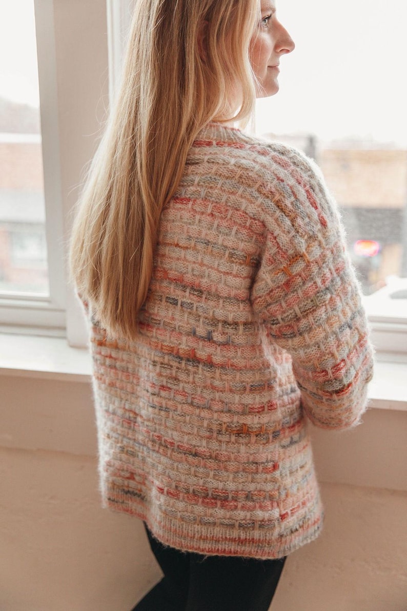Rosecloud Cardigan Knitting Pattern