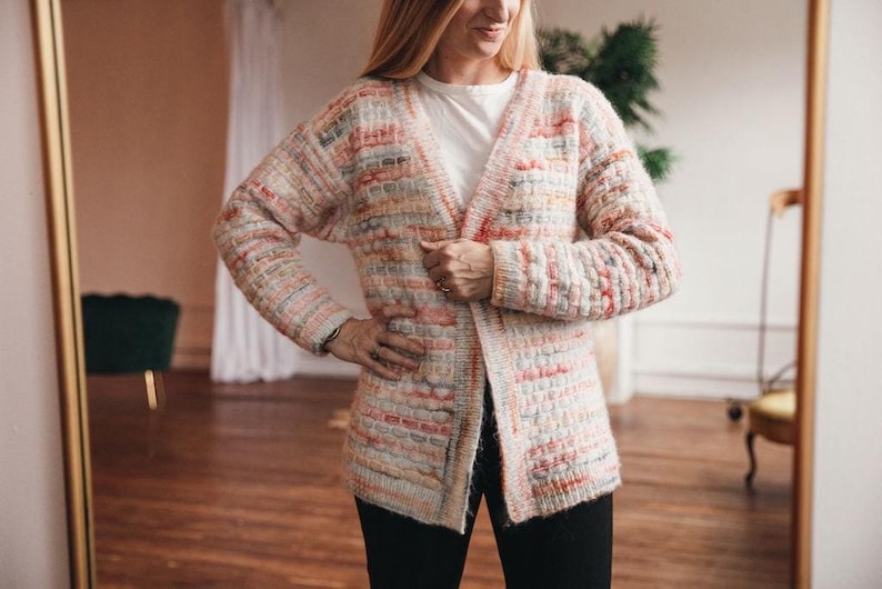Rosecloud Cardigan Knitting Pattern
