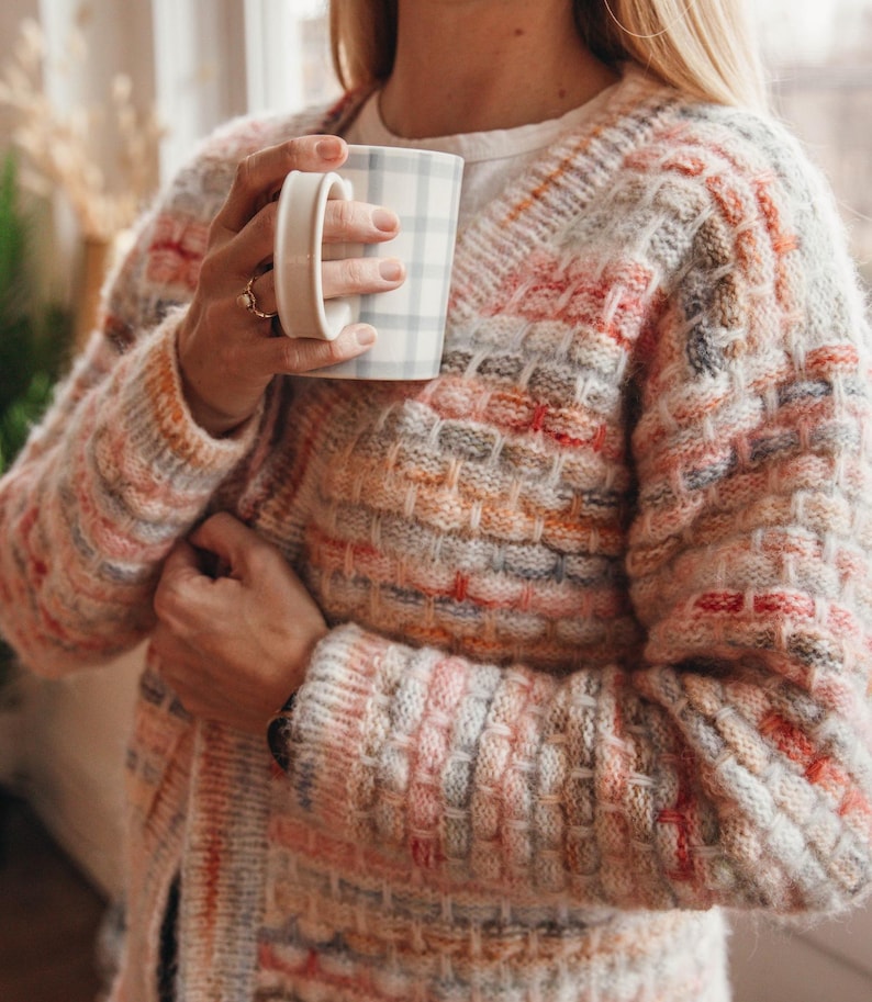 Rosecloud Cardigan Knitting Pattern