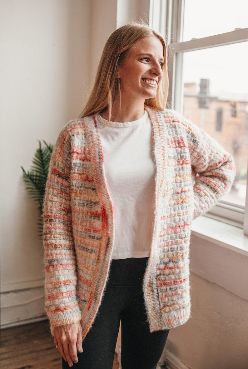 Rosecloud Cardigan Knitting Pattern