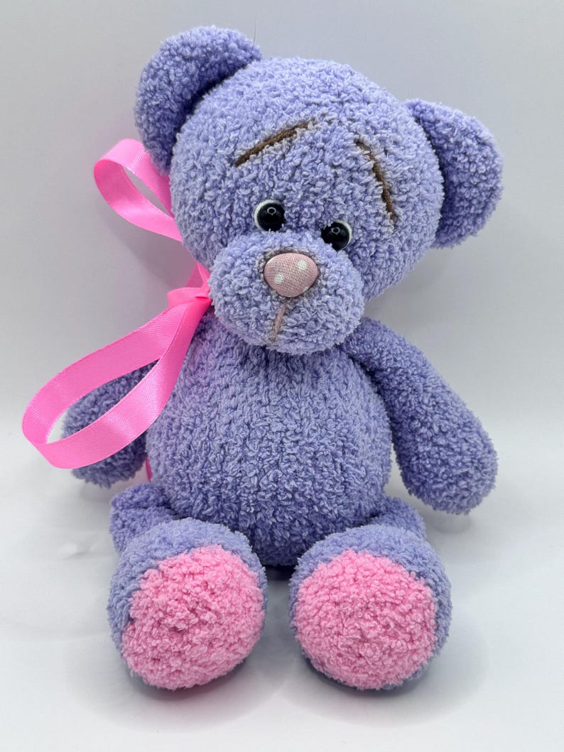 Binky Bear Knitting Pattern