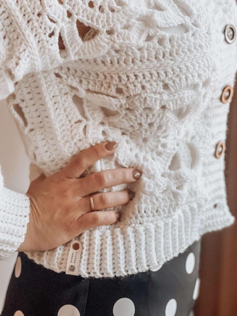 Brownie Cardigan Crochet Pattern