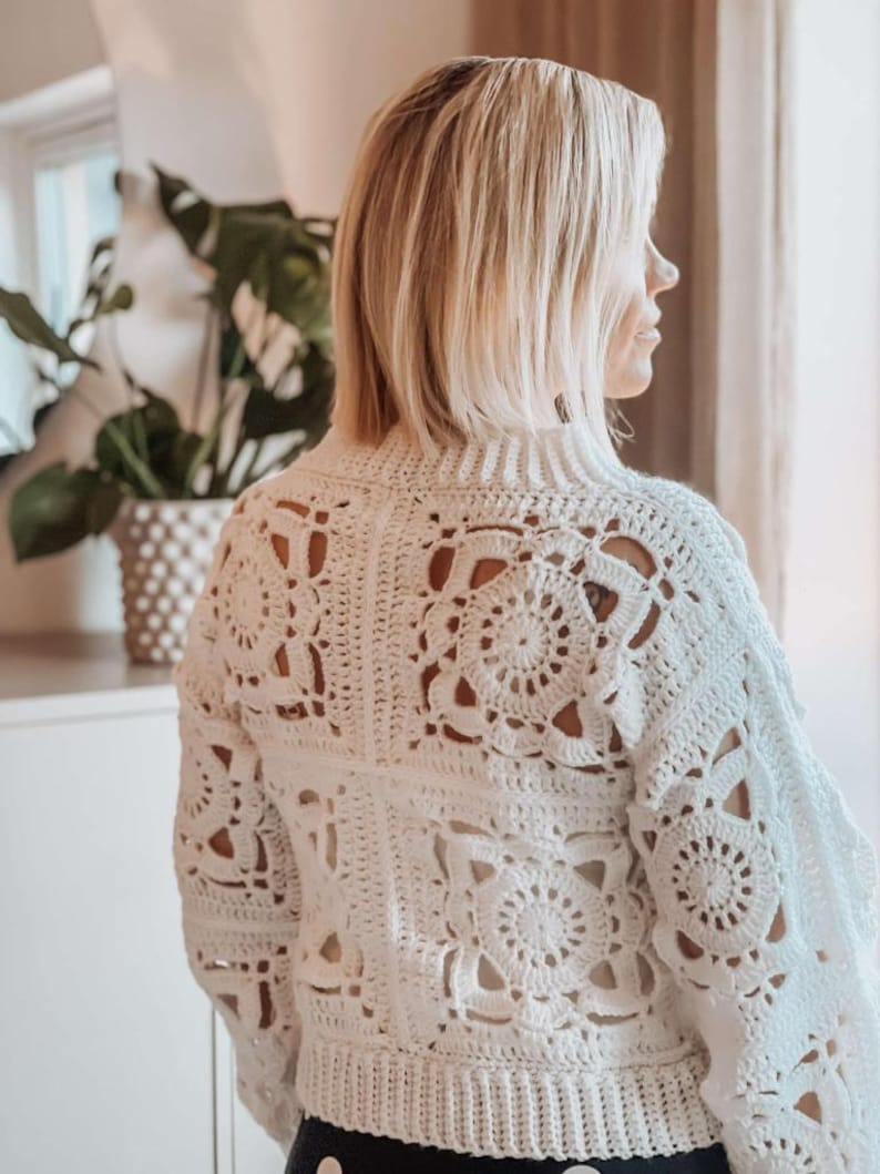 Brownie Cardigan Crochet Pattern