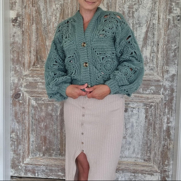 Brownie Cardigan Crochet Pattern