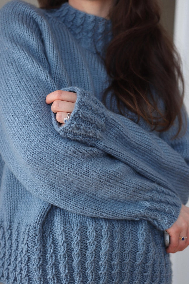 Mistral Sweater Knitting Pattern