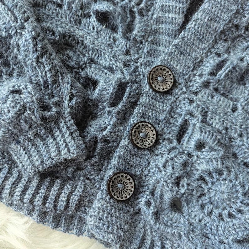 Brownie Cardigan Crochet Pattern