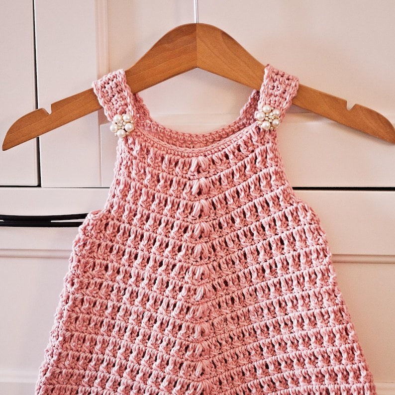 Rosy Romper Crochet Pattern