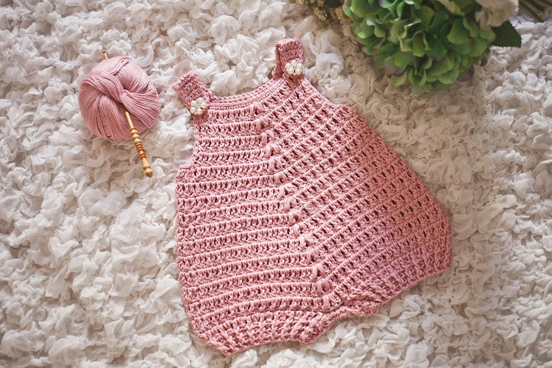 Rosy Romper Crochet Pattern