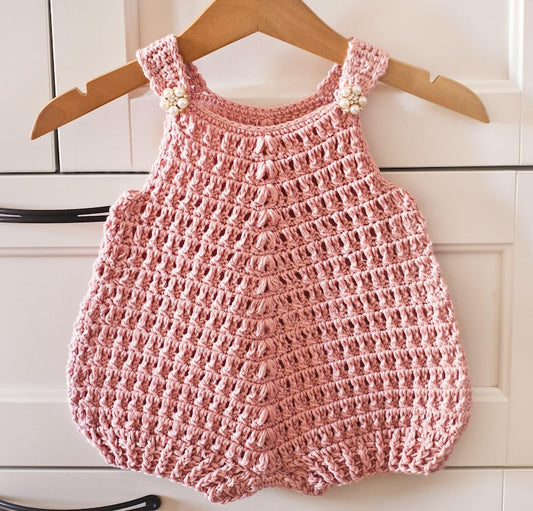 Rosy Romper Crochet Pattern