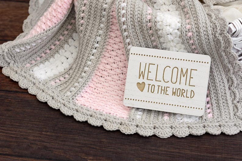 Keepsake Blanket Crochet Pattern