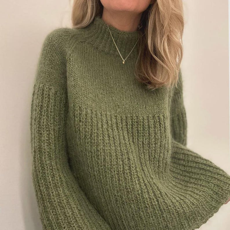 Latebloom Sweater Knitting Pattern