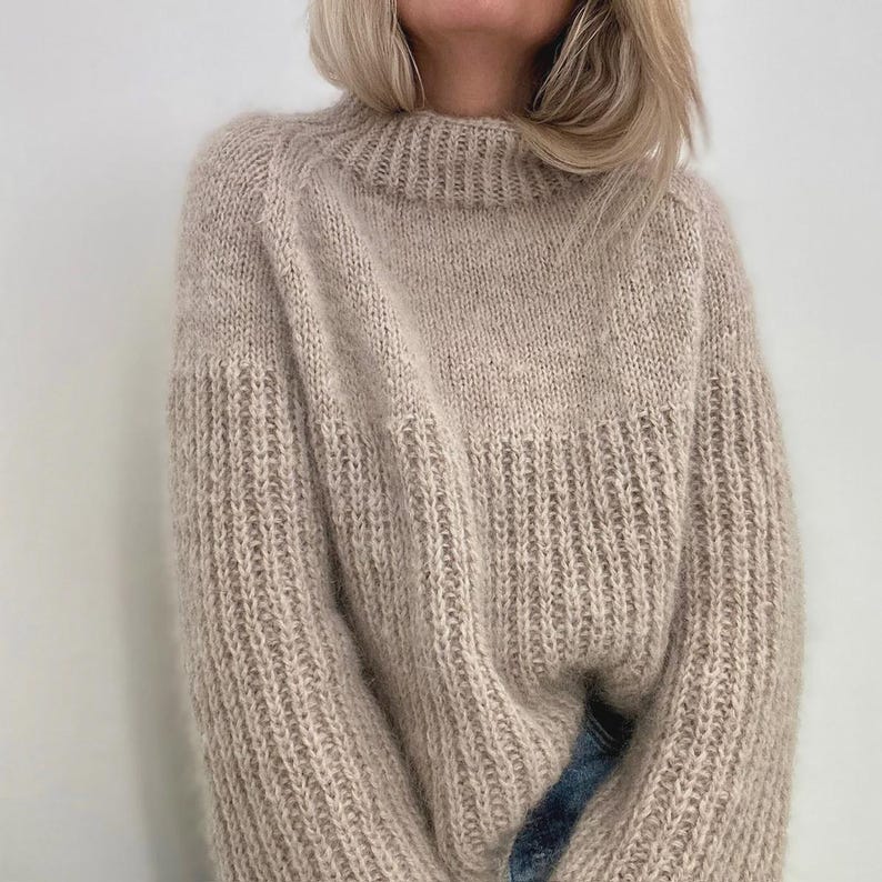 Latebloom Sweater Knitting Pattern