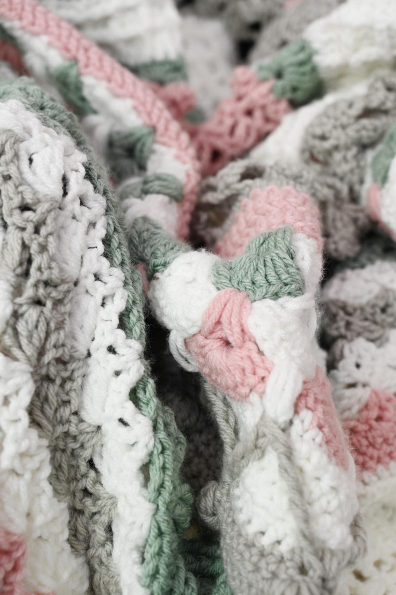 Roseveil Blanket Crochet Pattern