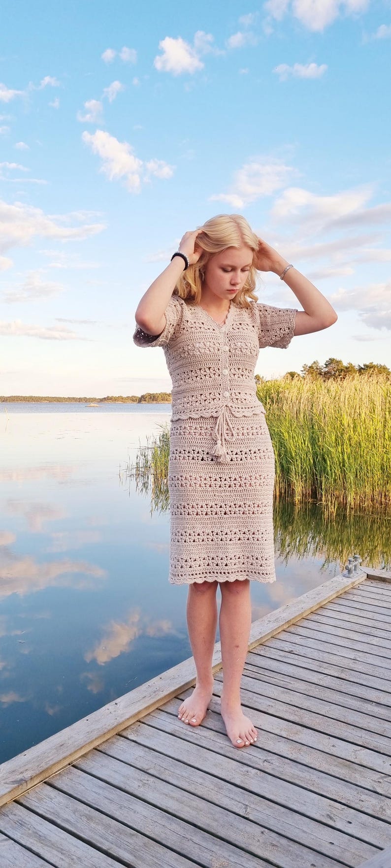Bloomline Top Crochet Pattern