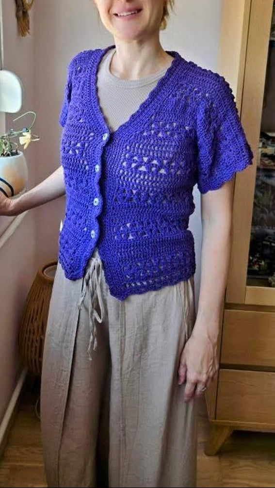 Bloomline Top Crochet Pattern