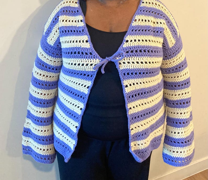 Dustrose Cardigan Crochet Pattern
