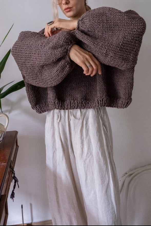 Driftwood Sweater Knitting Pattern
