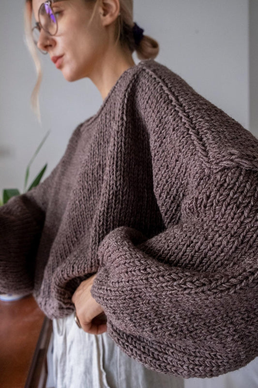Driftwood Sweater Knitting Pattern