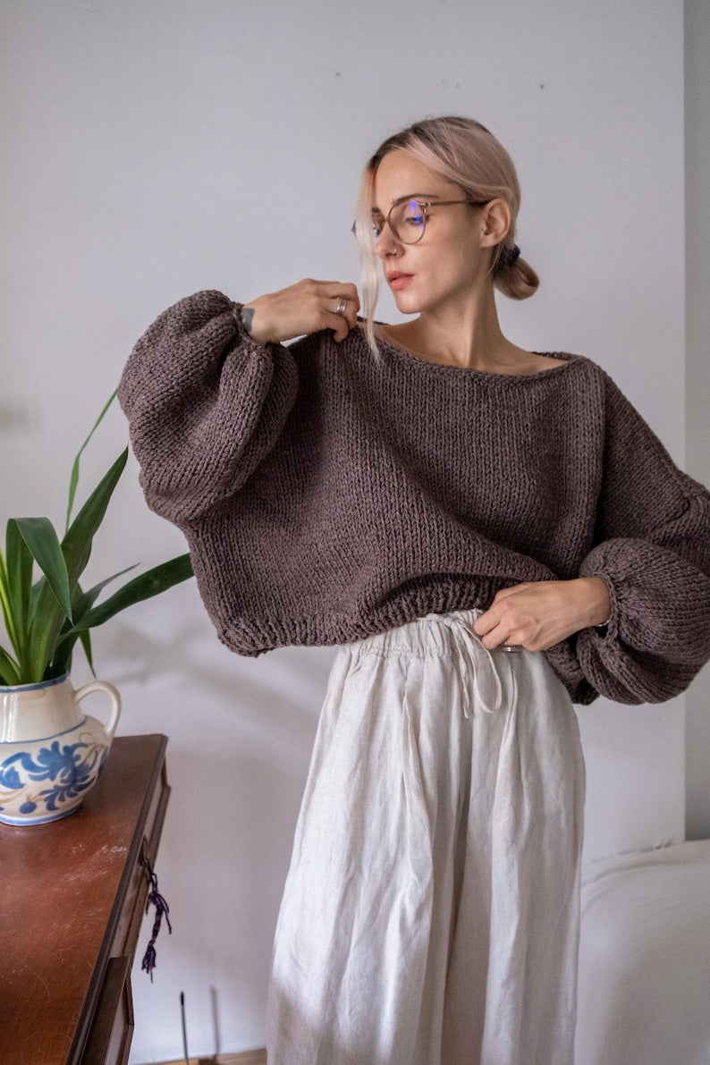 Driftwood Sweater Knitting Pattern