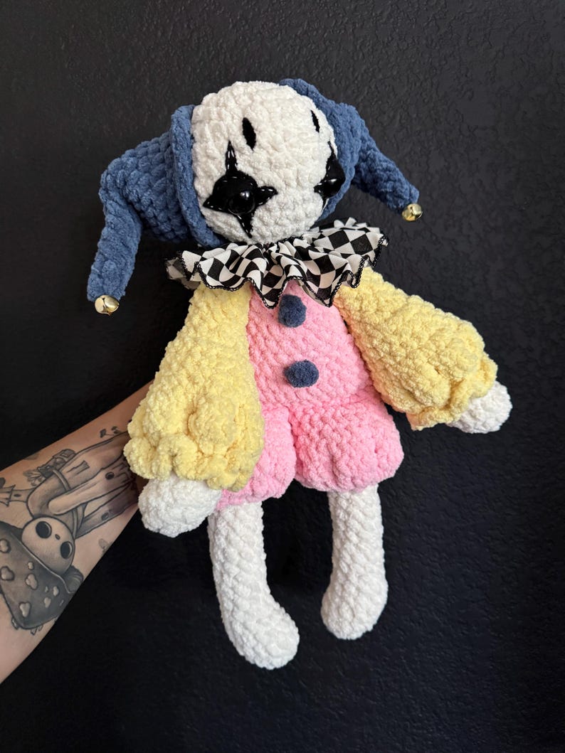 Joker Doll Crochet Pattern