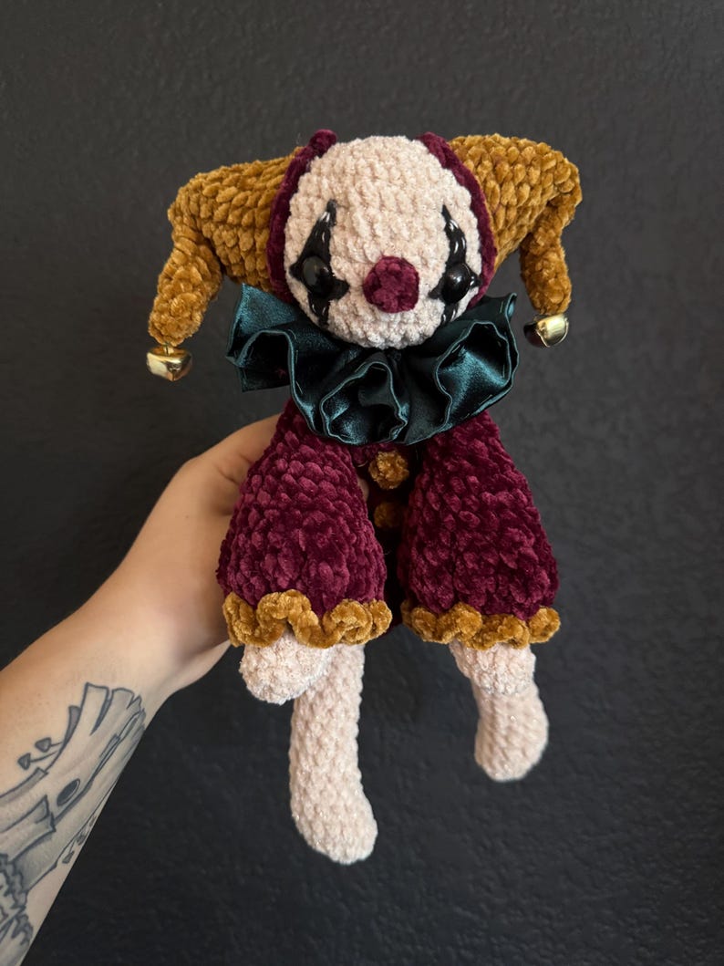 Joker Doll Crochet Pattern