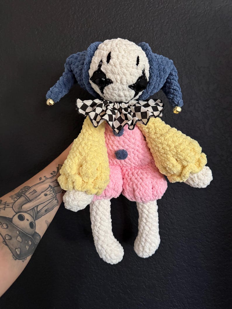 Joker Doll Crochet Pattern