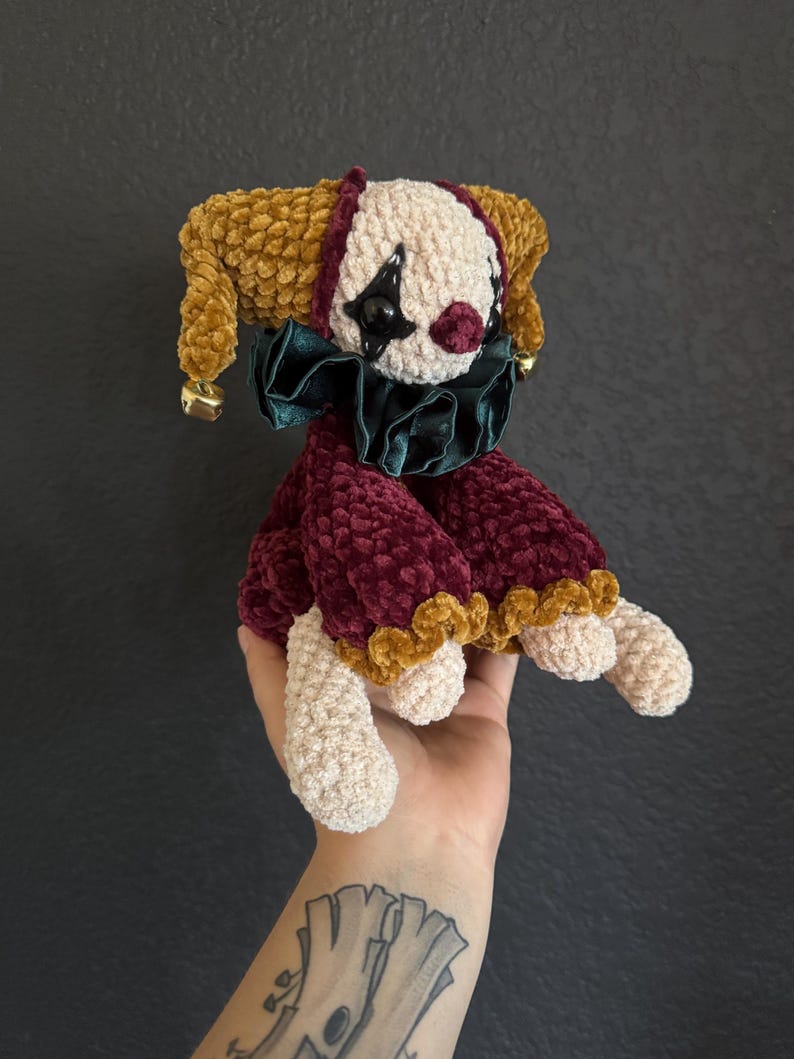 Joker Doll Crochet Pattern