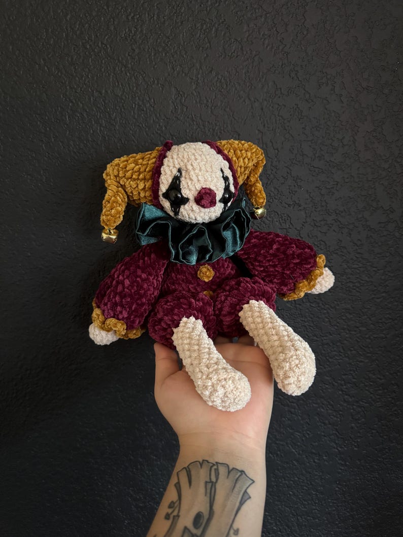 Joker Doll Crochet Pattern