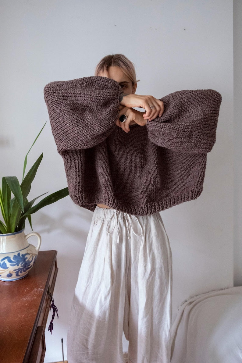 Driftwood Sweater Knitting Pattern
