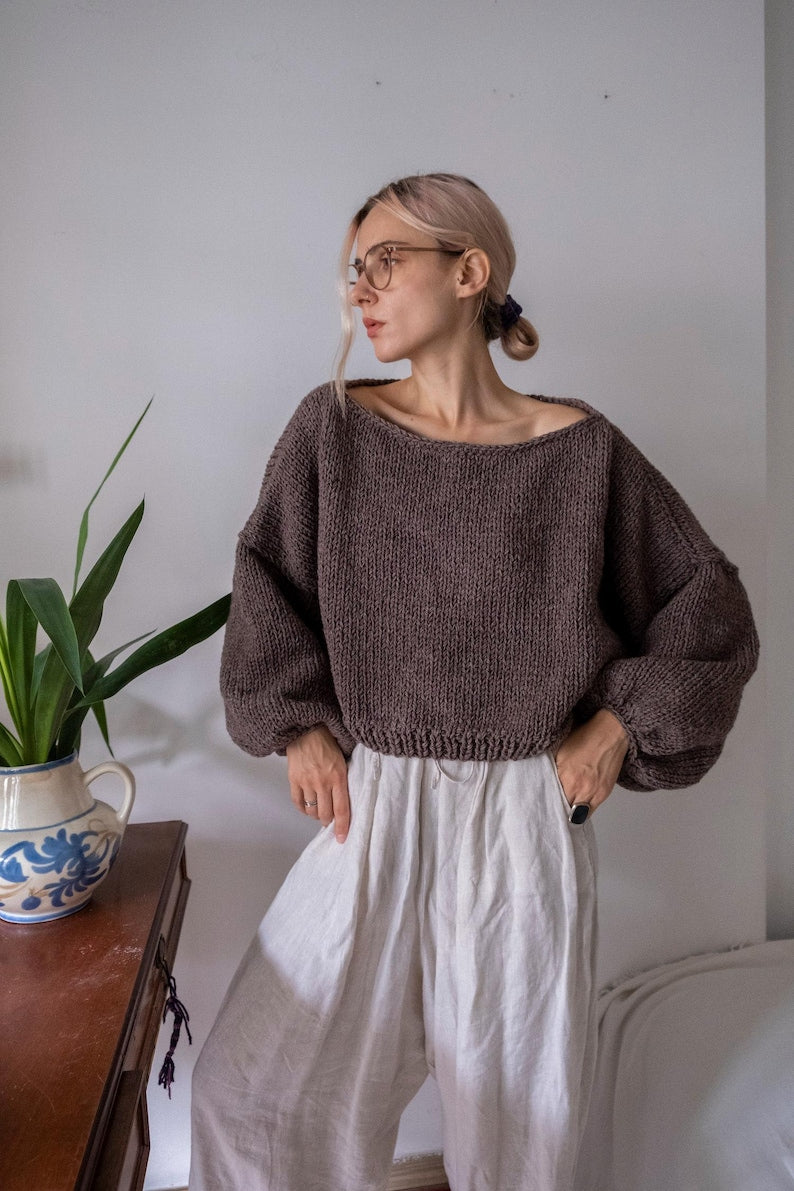 Driftwood Sweater Knitting Pattern