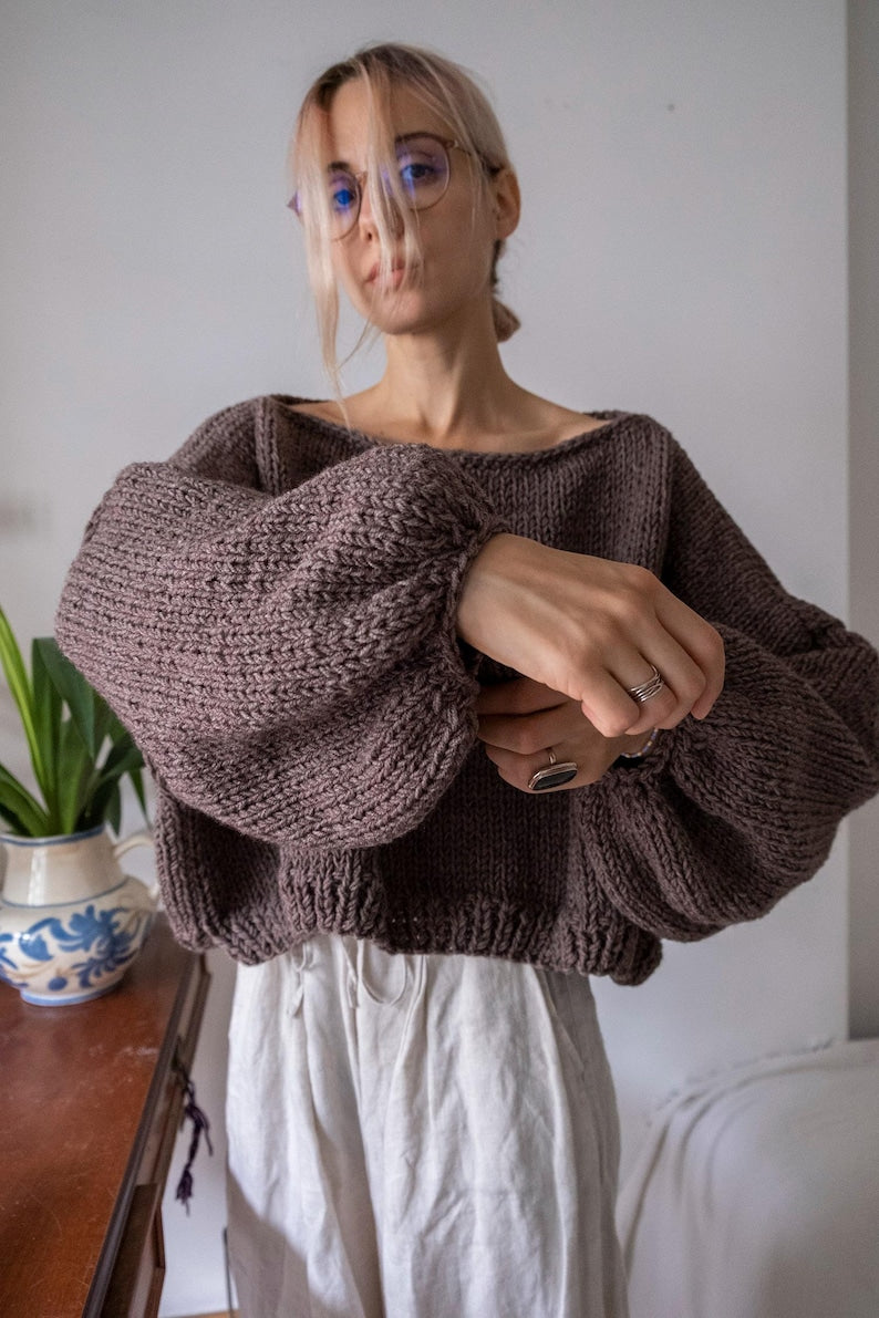 Driftwood Sweater Knitting Pattern